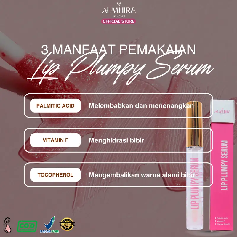LIP SERUM-LIP PLUMPY SERUM-MENGEMBALIKAN WARNA ALAMI BIBIR 5