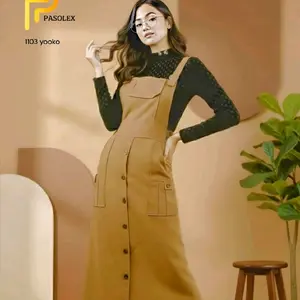 Pasolex Overall Yooko 1103 - Overall Wanita Cottton Premium (Free Inner)