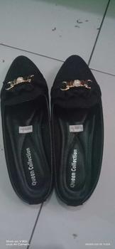 Product Review of Sepatu Wanita QUEEN Selop Slip-On Variasi Mutiara AD 03 - Shoes, Sendal from S**i L**a A**h 2
