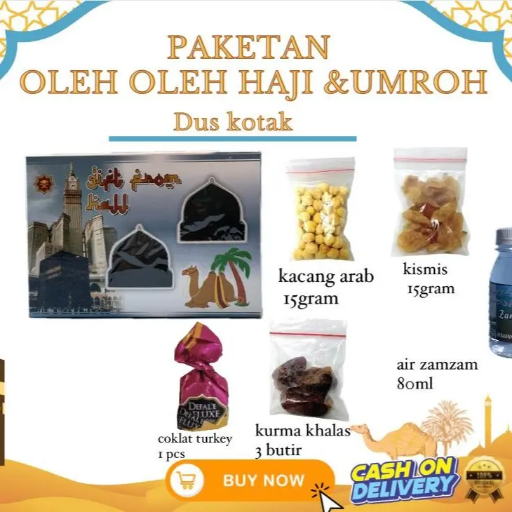 Paket hemat Oleh Oleh Haji & Umroh paket dus kotak paket hematlengkap 1
