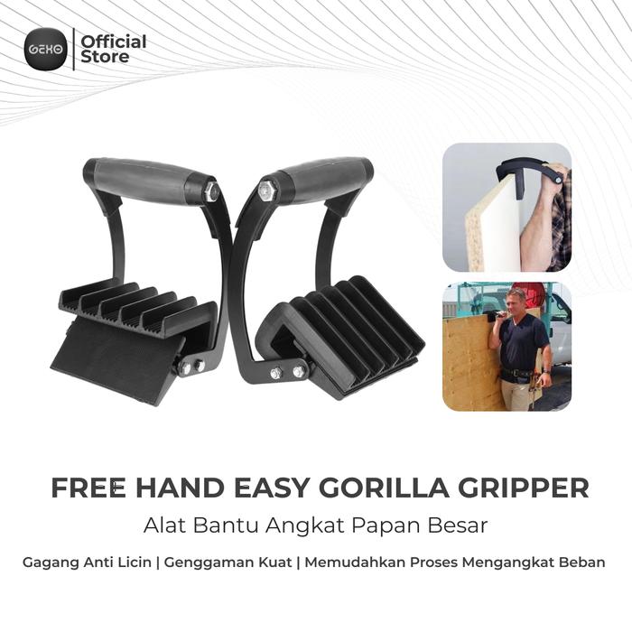 Gambar Gexo Free Hand Easy Gorilla Gripper Wood Furniture Carrier Alat bantu angkat papan 1 PCS dari Gexo Shop Kota Administrasi Jakarta Barat Tokopedia