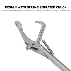 Tongkat Ular / Penjepit Ular / Alat Penangkap Ular Dengan Lock / Alat Penjepit Sampah