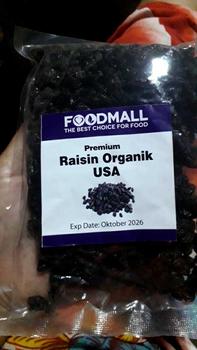 Product Review of Kismis / Black Raisin Organic USA PREMIUM 250 GRAM from c**💐 0