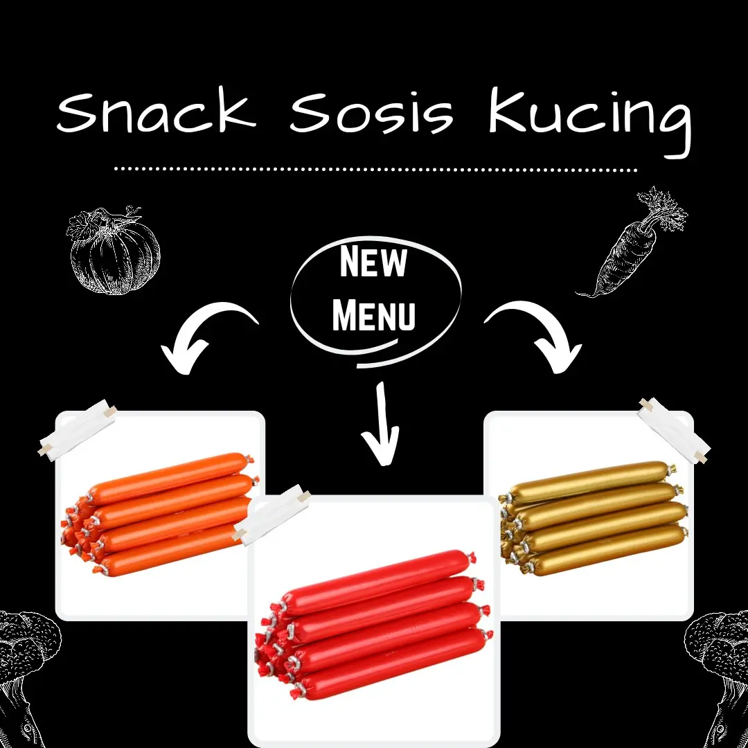 Sosis Snack Camilan Kucing Ayam Sapi Bebek Tuna Salmon