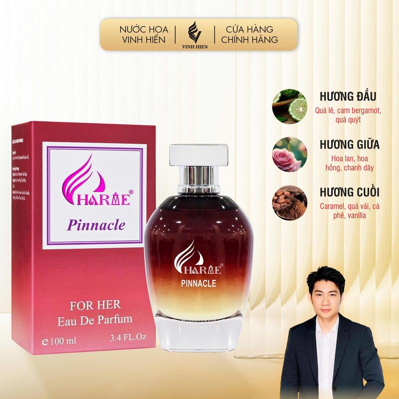 Nước Hoa Nữ PINNACLE 100ML - Cosmetic Xịt Thơm Women - CHARME PERFUME