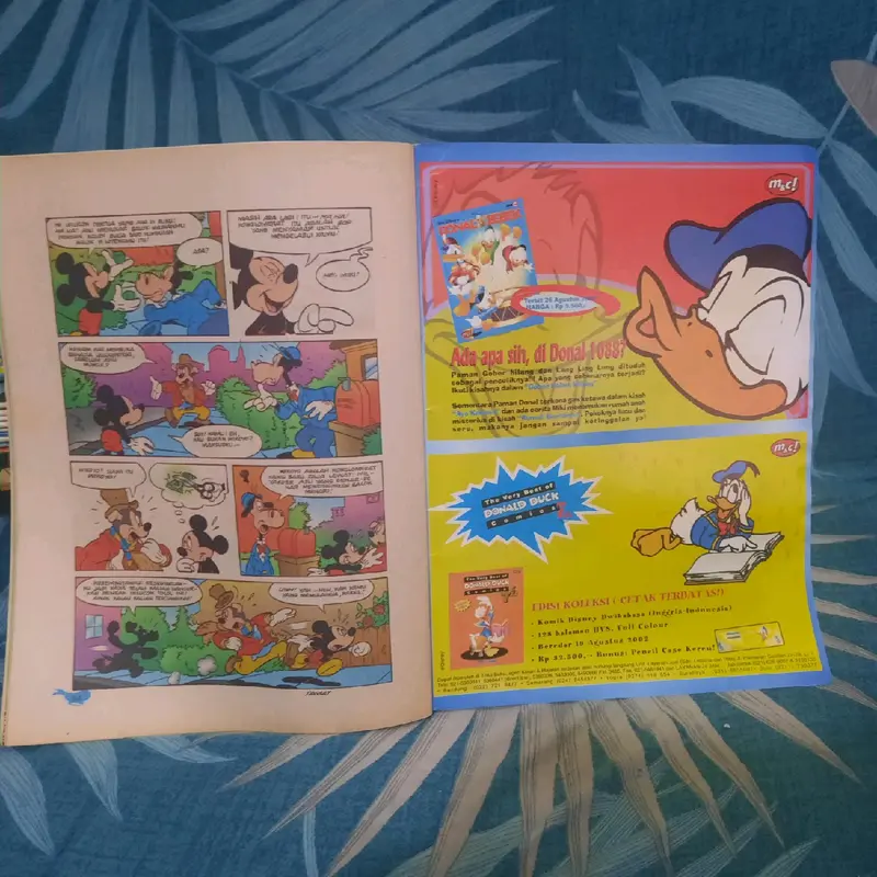 Paket 10 Komik Donal Bebek Majalah Paman Hober Walt Disney 4