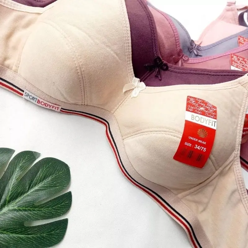 Sport Bra Bh Sport Non Busa tanpa Kawat / Bh wanita