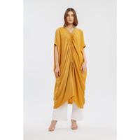 Gambar Minimal Amabella Kaftan Wanita Honey Mustard - HONEY MUSTARD, L/XL dari Minimal Kab. Pemalang 1 Tokopedia