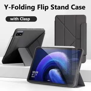 Casing XiaoMi Y Fold Magnetic Compatible For Redmi Pad 2 Pro /Redmi Pad 2 /Redmi Pad SE 11 Inch/ Redmi Pad SE 8.7 Inch /Redmi Pad 10.61 Inch/ Redmi Pad Pro /Poco Pad /Poco Pad M1 /Poco Pad X1 /Mi Pad 8 8 Pro /Mi Pad 7 7 Pro /Mi Pad 6 6 Pro Case RedMi Pad