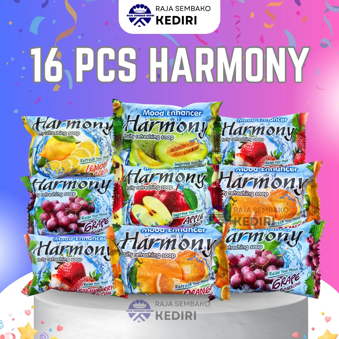 16pcs Sabun Harmony 70gr Mix Random
