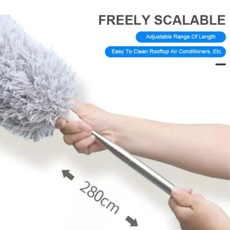 [Kemoceng Teleskopik] Panjang Hingga 2.8M - Praktis & Fleksibel, Ukuran Bisa Disesuaikan untuk Menjangkau Area Yg Sulit Bahan Microfiber || BISA COD 6
