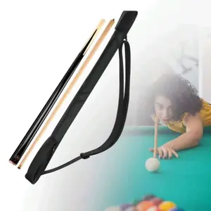Bag Pool Cue Set Tas Hitam - Ideal untuk Pemain Billiard Profesional dan Pemula