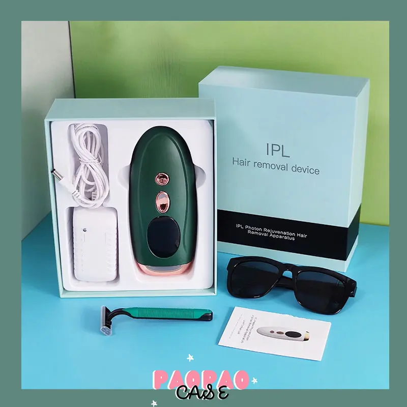 Paopao Case IPL laser Hair Removal Perontok Bulu Permanent Alat Penghilang bulu TANPA SAKIT 999999 FLASH