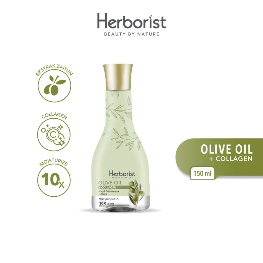 Herborist Olive Oil Col 150ml - Minyak Zaitun - Vitamin organik anti bakteri