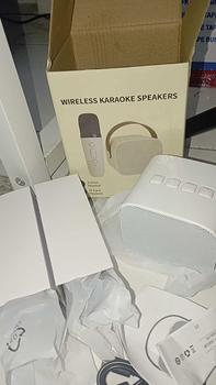 Product Review of MINI KARAOKE BLUETOOTH SPEAKER【COD】K12 [SPEAKER LAMPU  + MIC ],  K1 [SPEAKER + MIC ] ,K52 [SPEAKER LAMPU 360 +MIC] from n**u 0