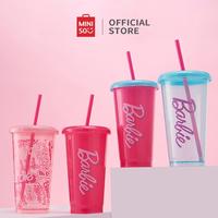 Gambar Miniso x Barbie Shining Collection Gelas Plastik Dengan Sedotan Cangkir Minum Desktop Plastic Tumbler 4-Piece Set 520ml Bottles Water Kitchenware - 4Pcs dari Miniso Lifestyle ID Kab. Karawang 2 Tokopedia