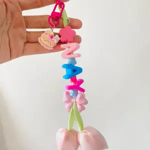 DYN - Gantungan Bunga Tulip BAGCHARM KEYCHAIN Bunga Tulip Tas