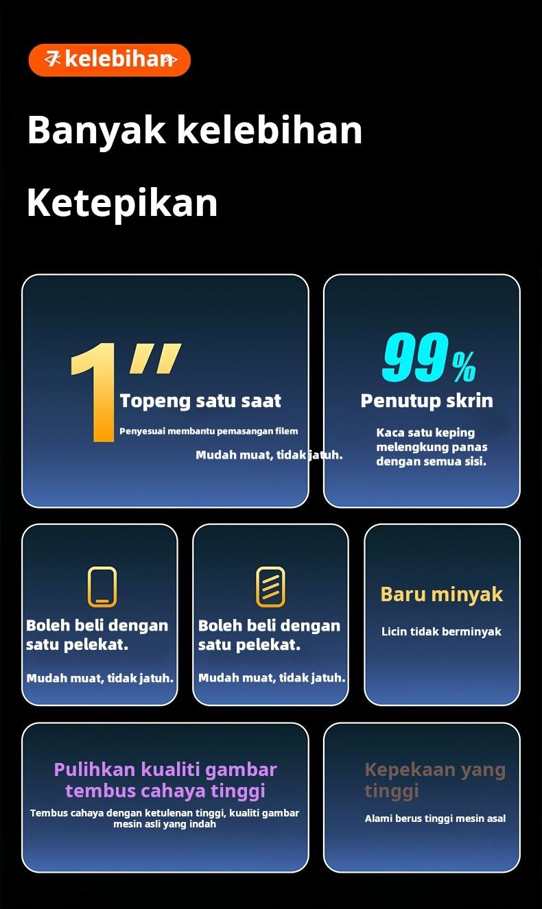 Product Introduction of iPhone Automatic Dust Removal and Alignment Kit | Tempered Glass Privacy/HD | Compatible with Series 11-16/X/XR/XS/MAX Cover Protection Protective Smartphone 1