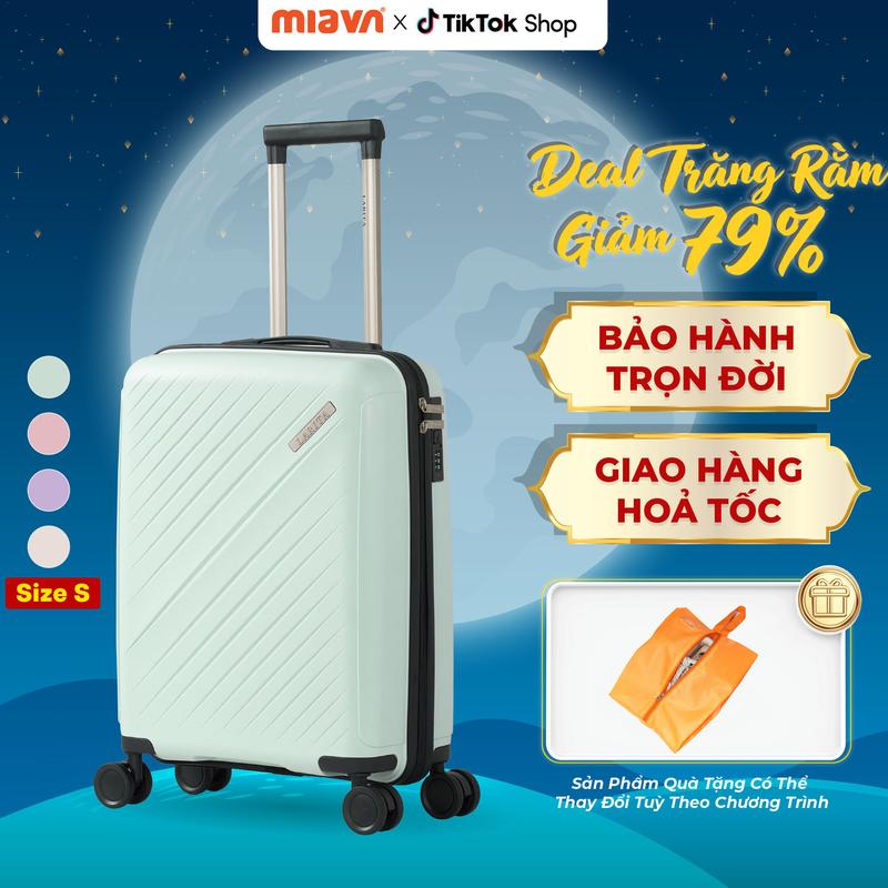 Vali kéo du lịch cao cấp Larita Ayther Size S – nhựa PP