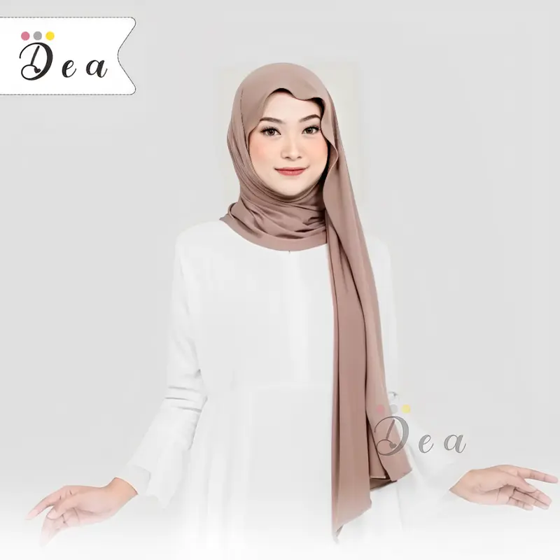 Pashmina Kaos Jilbab Hijab Kerudung Pasmina Kaos Jersey Premium Polos Mleyot 5