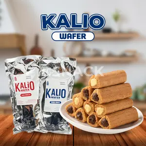 Wafer KALIO / Snack Biskuit Coklat kalio Taiko stick/snack rasasusu/camilan cokelat/jajanan murah/camilanRamadhan/hadiah Batang cokelat panjang dengan sudut cokelat berisi isian/kue kering berbentuk balok Kelio Pisket Kering dengan Rendah dan Coklat