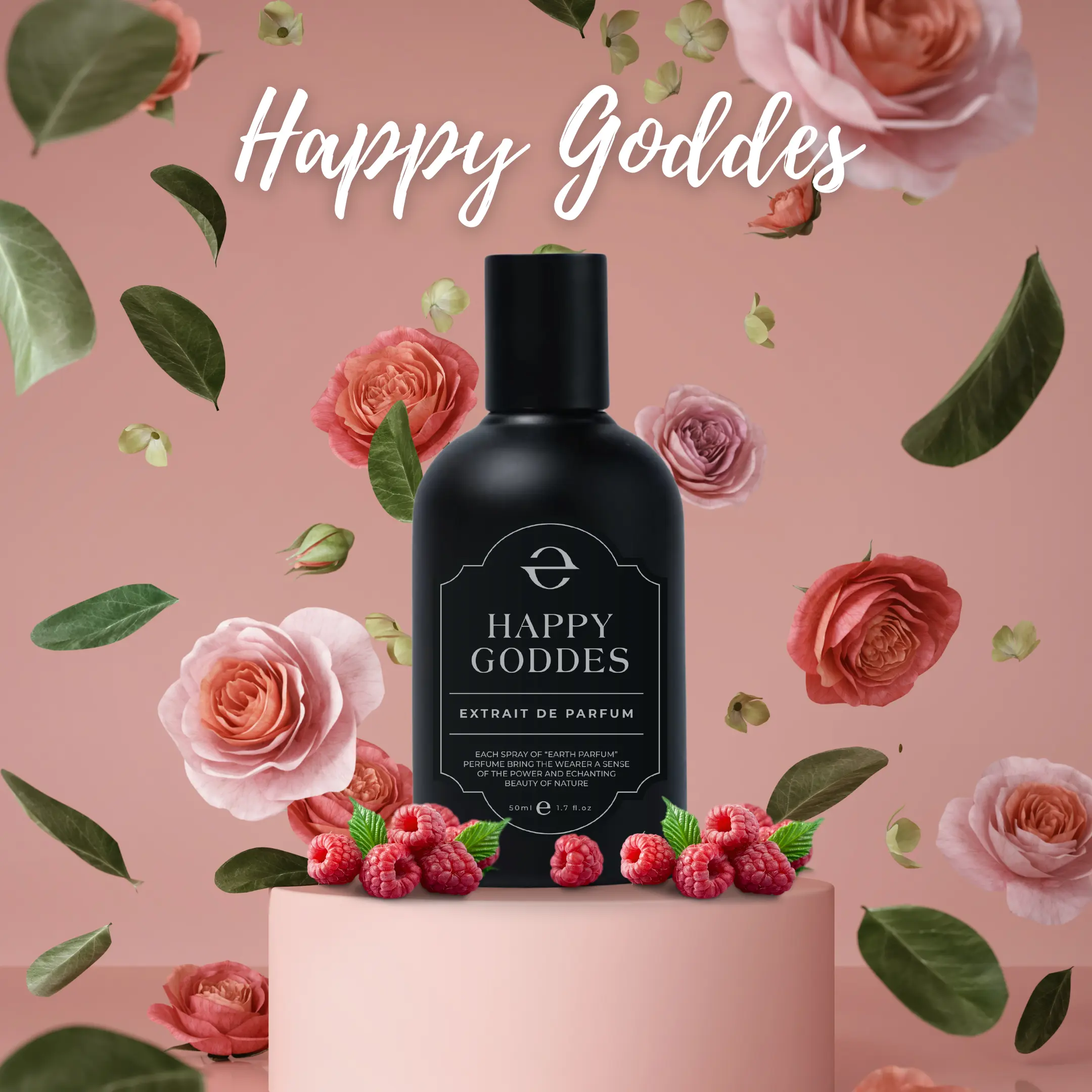 Happy Goddes Parfum Earth 50ml - Exrait de Perfume Wangi tahan Lama