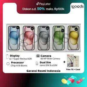 iPhone 15 128GB - Garansi Resmi Indonesia