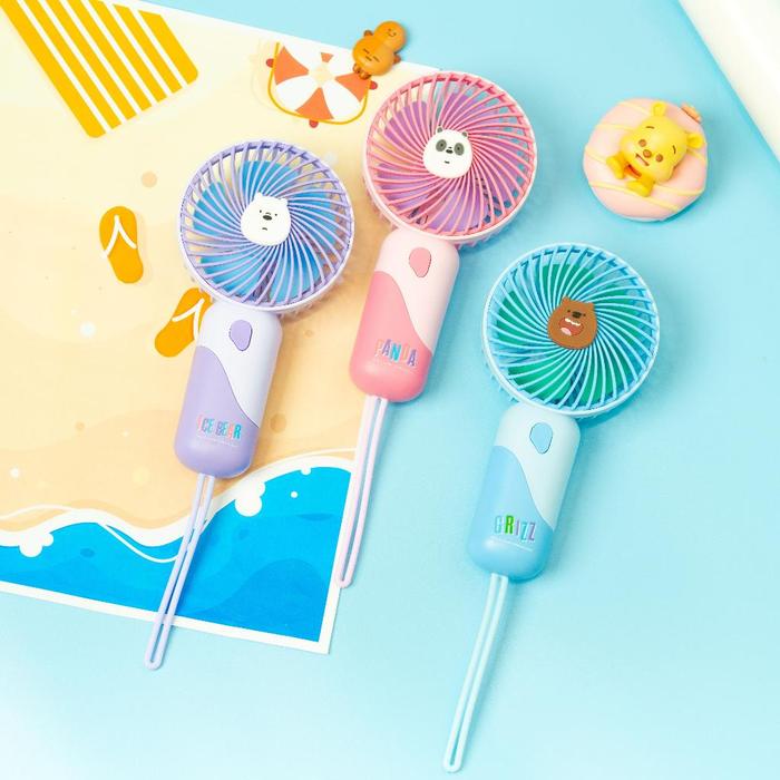 Gambar Miniso x We Bare Bears Mini Fan Kipas Tangan Kipas Mini Genggam Kipas Tangan Portable - Variasi, Pink dari Miniso Toy ID Kab. Karawang Tokopedia