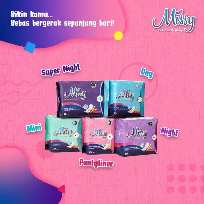 MISSY PEMBALUT WANITA ANTI JAMUR ANTI BAKTERI - SUPER NIGHT 335MM