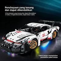 Gambar JH TOYS MALL Blok Susun Mobil Porsche Skala 1:14 Mainan Pendidikan Hobi Bermain Anak-anak - 911-Putih dari JIHUI TOYS MALL Kota Bekasi 5 Tokopedia