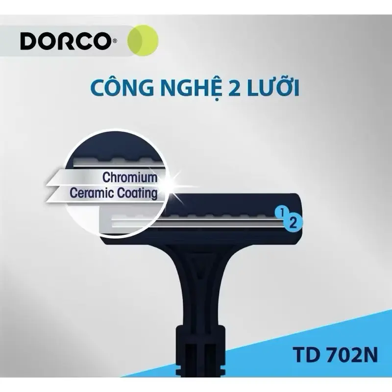 Set 5 Dao Cạo Râu DORCO Sắc Bén Tiện Lợi 2