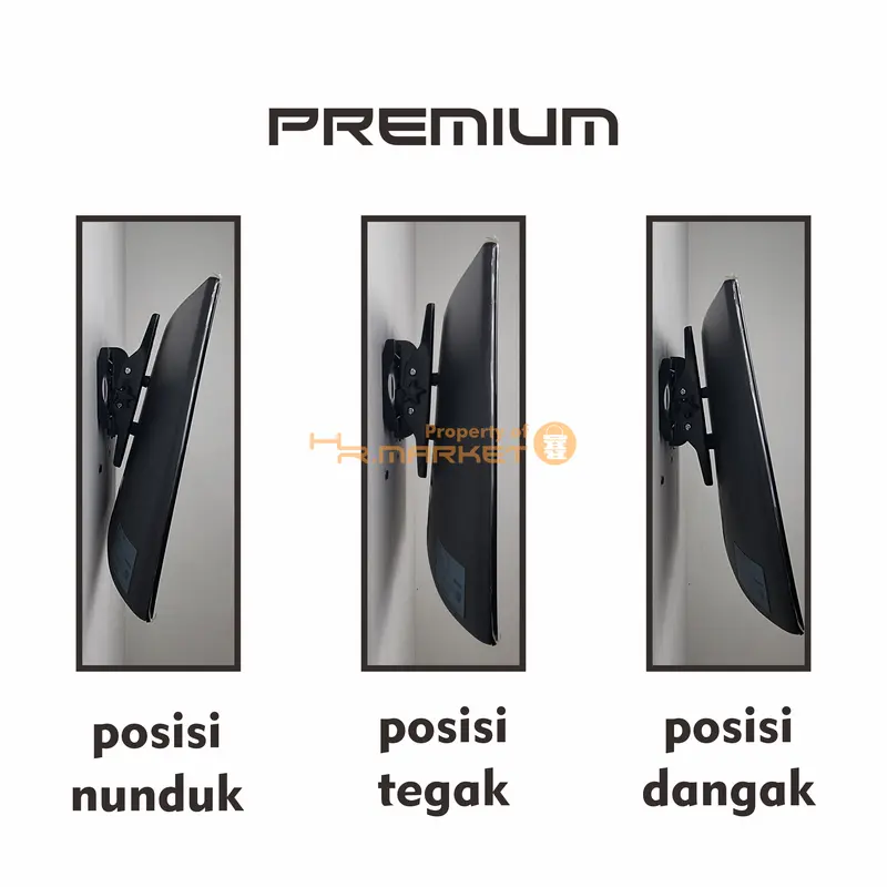 Bracket TV 32 40 43 24 21 29 17 14 Inch Dijamin Cocok 14 - 43 In 2 Arah Universal Breket TV Briket TV Braket TV Bracket TV Gantungan TV Tembok Tempelan TV Dinding HR1 2