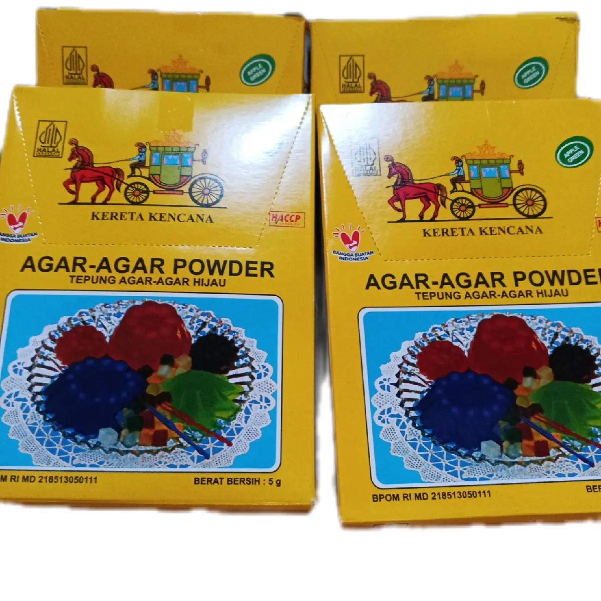 Agar-agar Bubuk Kereta Kencana - Bahan Pengental Makanan/Minuman - Food