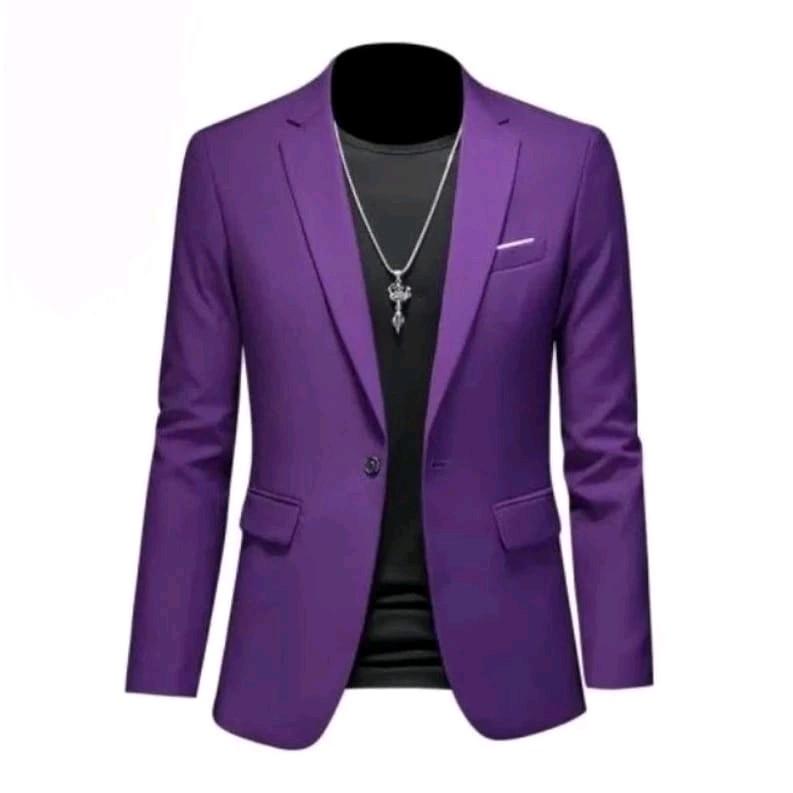 JAS FORMAL PRIA / JAS NIKAH / BLAZER PRIA MASA KINI / JAS PRIA SLIMFIT Slim-fitting Setrip 1