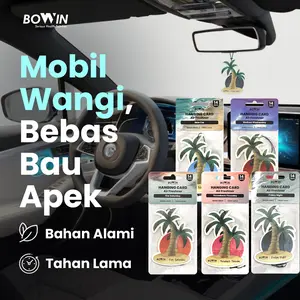 Bowin Pengharum Parfum Gantung Mobil & Ruangan (Pengharum, Pewangi, Parfum) Car