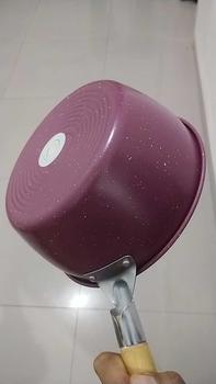 Product Review of [Exclusive toko.masbi] TEXANIA Panci Mie Panci Susu Panci Soup Marble Warna Elegan Anti Lengket Sauce Pan Kitchenware from H**i 0