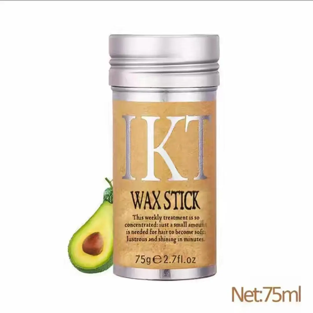 IKT HAIR WAX STICK POMADE 75G alat mendandan rambut merapikan rambut dengan mudah mengemas susunan rambut hair beauty