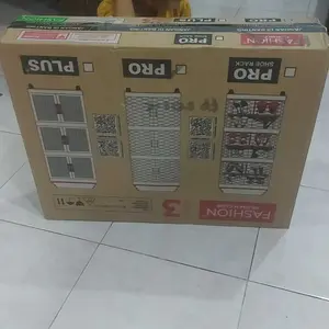 Fashion Pro 501 Susun 2 / 3 - Lemari Pakaian Baju Plastik - Kabinet Baju Awet Tahan Lama Berkualitas