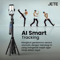 Gambar Tripod Bluetooth JETE H15 AI Portable Tongsis Auto Face Tracking Selfie Stick 1.8m With Postel Wireless Remote Action Kamera HP dari JETE Authorized Store Kota Administrasi Jakarta Pusat 4 Tokopedia