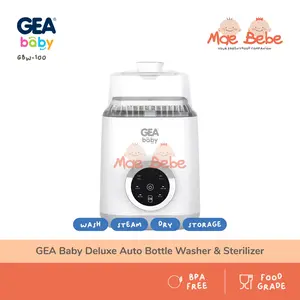GEA Baby GBW-100 Deluxe Auto Bottle Washer & Sterilizer Pencuci Peralatan Bayi Otomatis