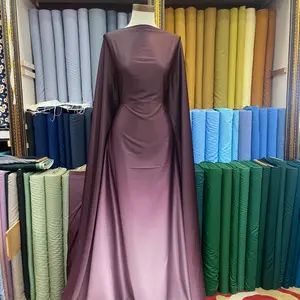 New Indonesia Textile Palembang Armany Gradasi 0,5 Meter Kain Berkualitas Tinggi untuk Pakaian Wanita