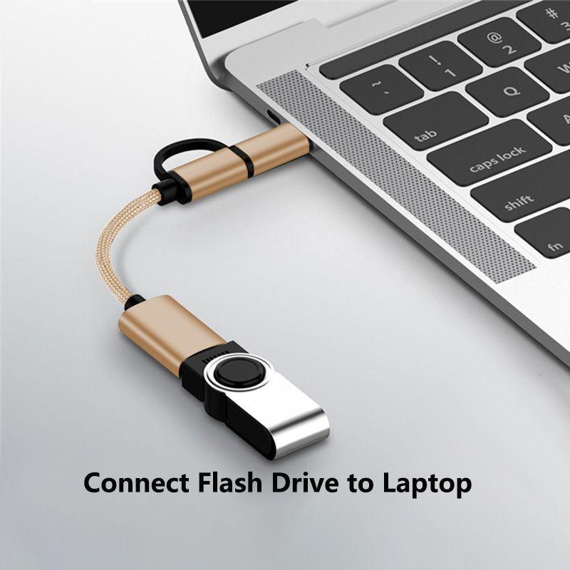 Product Introduction of Cáp Bộ Chuyển Đổi USB OTG, Thiết Kế 2 Trong 1, Bộ Chuyển Đổi Dễ Phối Đồ Cho Nhiều Thiết Bị, Bền Và Linh Hoạt, Thích Hợp Đi Du Lịch Và Sử Dụng, Thiết Kế Tiện Lợi 12