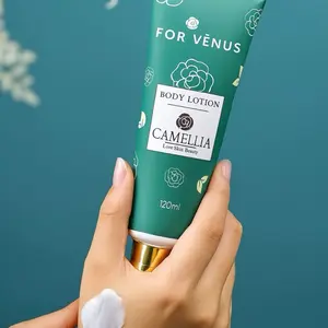 FOR VENUS 120ml Viral Body Lotion Camellia & Rose Wangi Tahan Lama Melembabkan Kulit Perawatan Tubuh Efektif