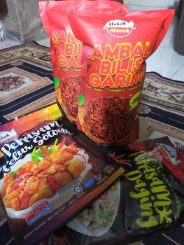 Product Review of COMBO SET  1 Pekasam Telor Sotong + Pekasam Daging + Sambal Bilis Garing Food from c**👌 1