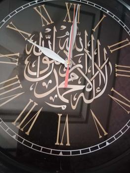 Product Review of JAM DINDING KALIGRAFI ISLAM ARAB ANALOG Allah Muhammad Medine 28CM RUMAH 28 CM MURAH ISLAMI POLOS KARAKTER from m**v 0