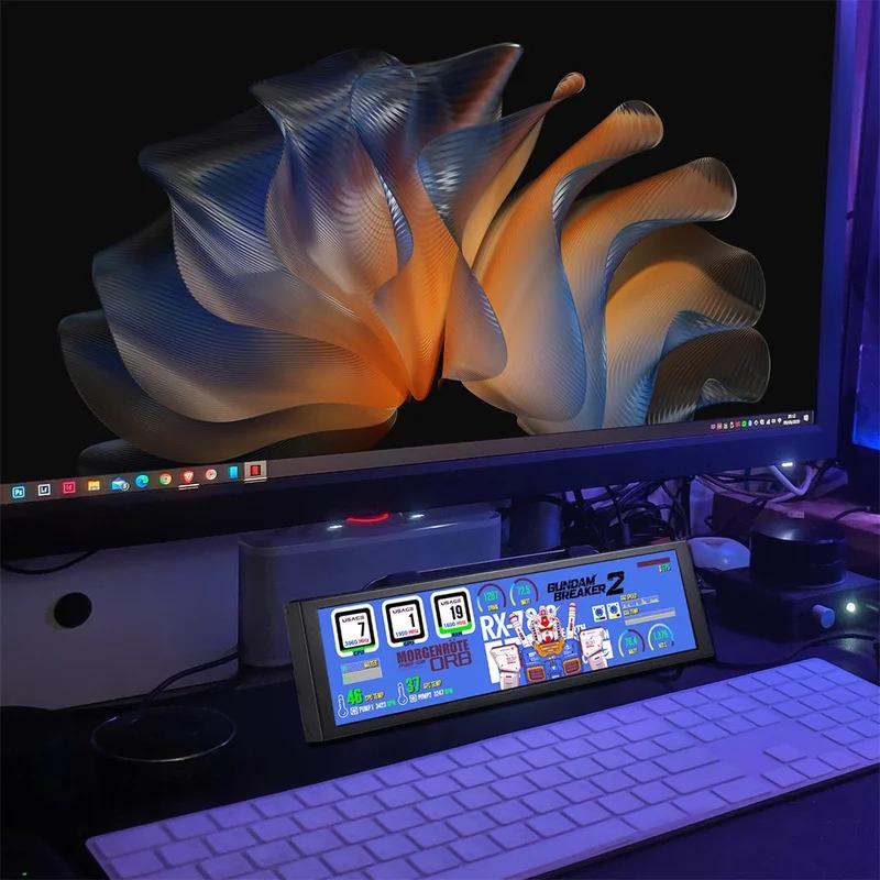 Màn hình mini HD 7,84 inch, cổng USB‑C, màn hình IPS LCD với thanh dài, dùng…