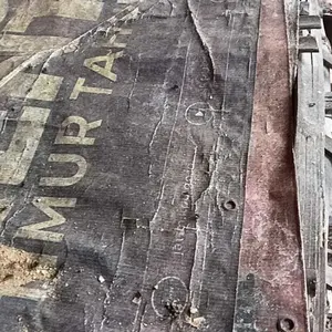 [1/3/6/12 Pasang] Sarung Tangan Kerja Warna Lorek Panjang BANTENG untuk Kebun Sawit W877