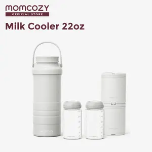 Momcozy Portable Breast Milk Cooler for Outdoor 22oz (White)