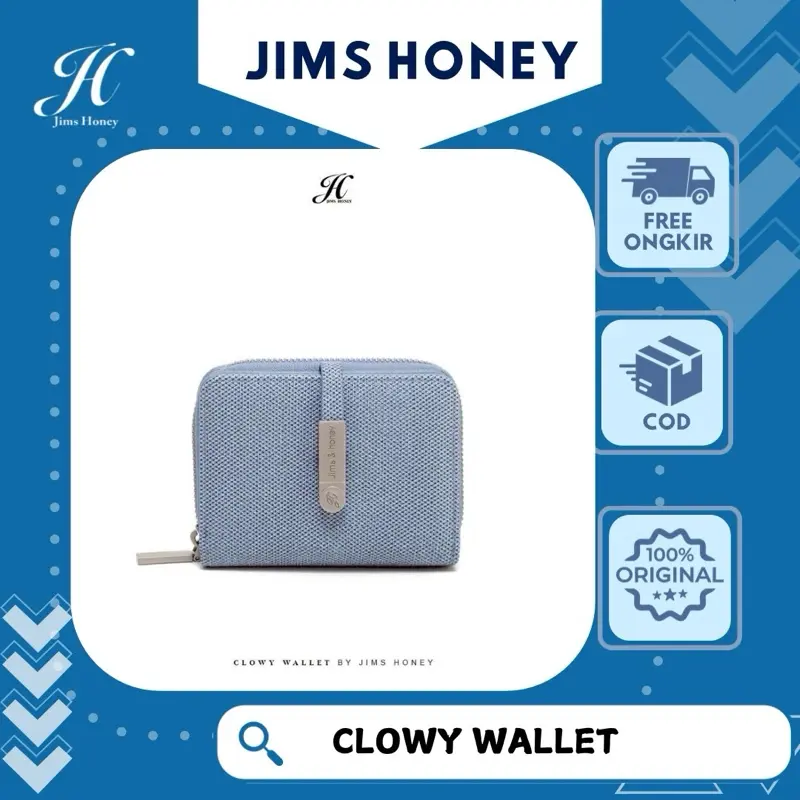 Jims Honey Dompet mini CLOWY Plus Kulit PU Kulit PU