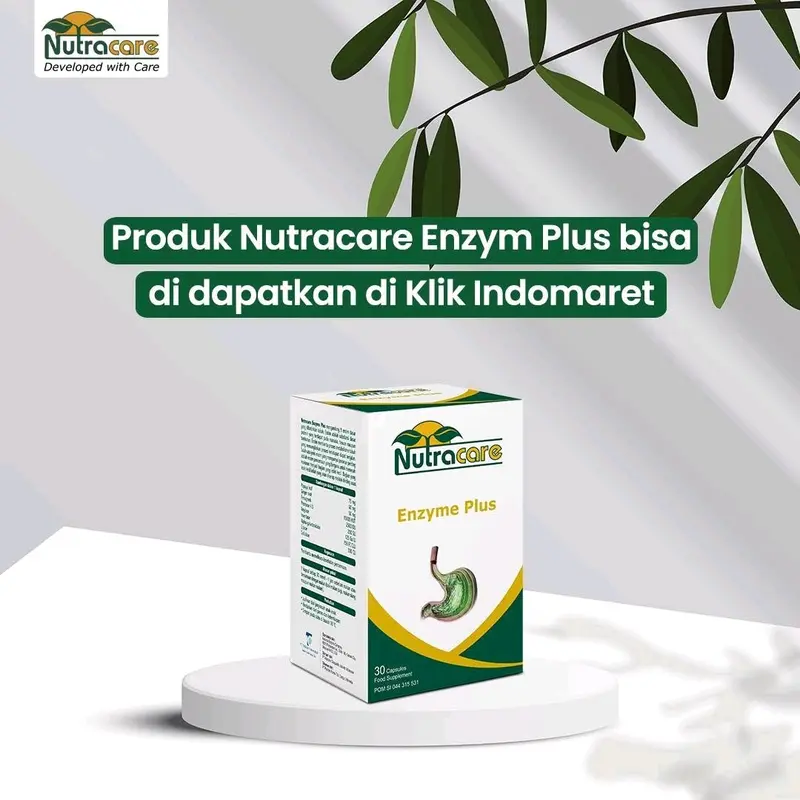 Nutracare Enzyme Plus isi 60 kapsul Bantu atasi pencernaan Lambung 3